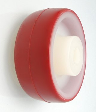 KOŁO TWORZYWO+POLIURETAN 80MM BEZ OBUDOWY 9BC