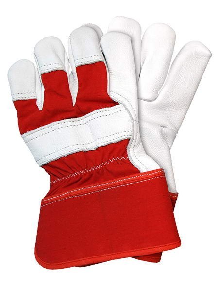 RĘKAWICE WZMACNIANE SKÓRĄ BYDLĘCĄ LICOWĄ RHIP