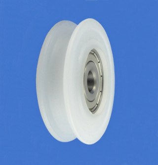 ROLKA Z TWORZYWA 60MM ŁOŻYSKOWANA, NA LINKĘ C60/8Ł