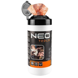 CHUSTECZKI ZE ŚCIERNIWEM DO MYCIA RĄK I NARZĘDZI 75SZT.