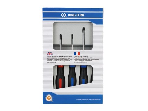 KOMPLET WKRĘTAKÓW 5CZĘŚCI KRZYŻOWE I PŁASKIE