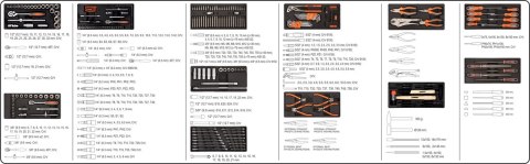 SZAFKA SERWISOWA Z NARZĘDZIAMI 302CZ
