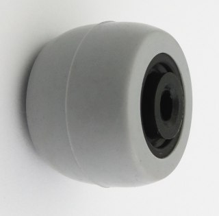 KOŁO MEBLOWE TWORZYWO+GUMA 30MM BEZ OBUDOWY M30T