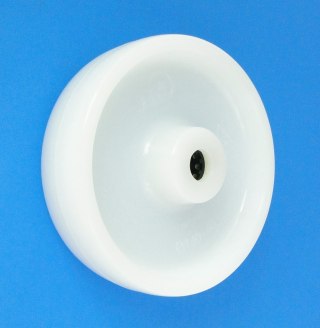 KOŁO Z TWORZYWA 125MM BEZ OBUDOWY 21B+OŚKA