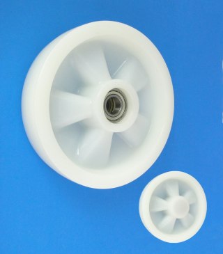 KOŁO Z TWORZYWA 200MM BEZ OBUDOWY, PALECIAK 60BP