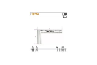 KĄTOWNIK STOLARSKI 400MM