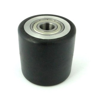 ROLKA ALU-GUMA 80*80MM ŁOŻYSKOWANA DO PALECIAKA RAG-80-80