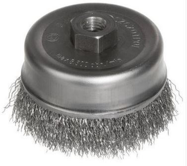 SZCZOTKA DOCZOŁOWA DRUT KWASOODPORNY M-14, FI70MM