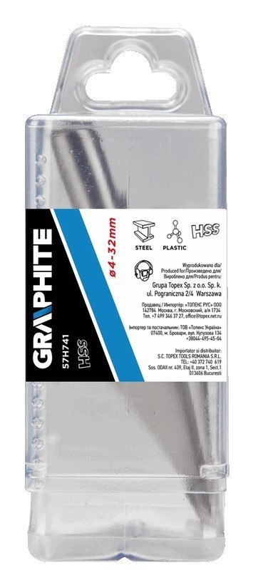 WIERTŁO DO METALU BEZSTOPNIOWE 4-32MM