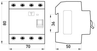 WYŁĄCZNIK RÓŻNICOWOPRĄDOWY RCCB.PRO 4P 63A 30MA