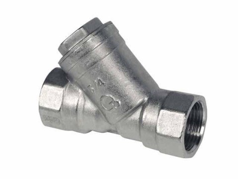 FILTR SKOŚNY DO GAZU CHROM 1'