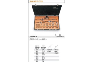 ZESTAW GWINTOWNIKÓW I NARZYNEK UNF 29SZT.
