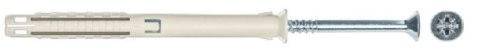 DYBEL SZYBKI MONTAŻ Z KOŁNIERZEM STOŻKOWYM AN 05/030MM