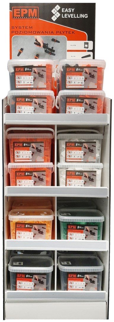 KLIPSY SYSTEM UKŁADANIA PŁYTEK EASY LEVELING 200SZT. 1MM