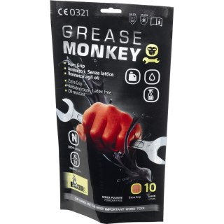 RĘKAWICE GREASE MONKEY R. XL/10 NITRYLOWE 10 SZTUK