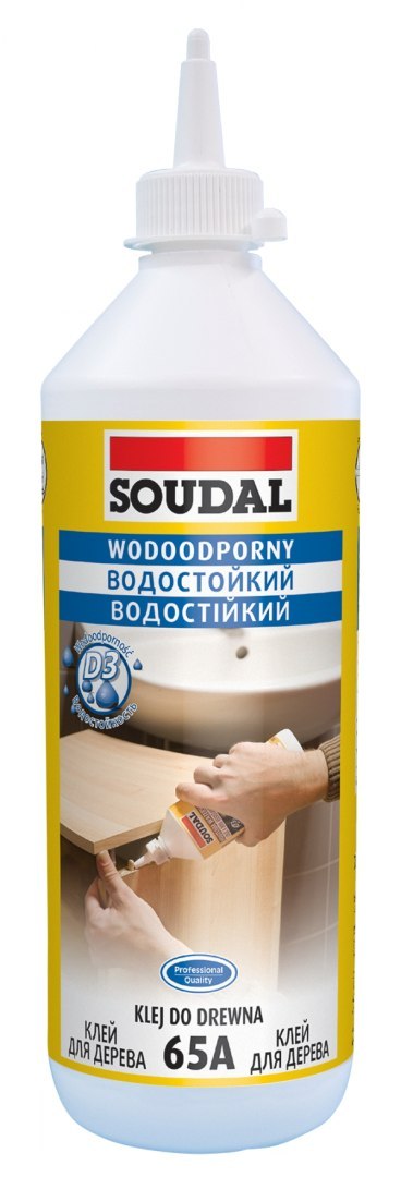 KLEJ DO DREWNA WODOODPORNY 65A 750ML