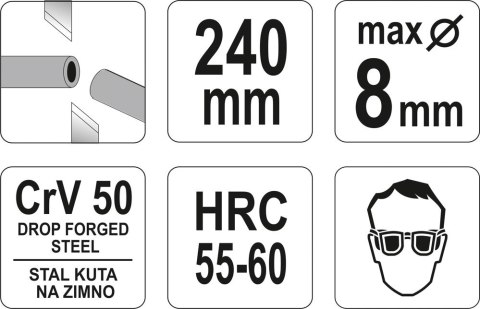 SZCZYPCE DO CIĘCIA PRZEWODÓW 10CAL