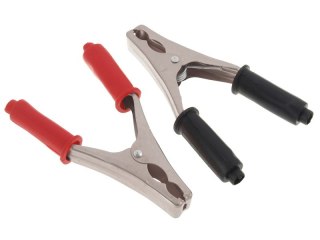 ZŁĄCZE KROKODYL 200A DUŻE CZERWONE DŁ.