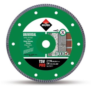 TARCZA DIAMENTOWA DO MATERIAŁÓW BUDOWLANYCH TSV 125 PRO