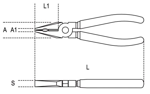 SZCZYPCE UNIWERSALNE QUALITY BM 160MM
