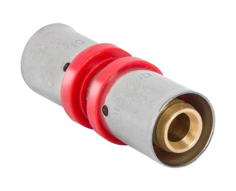 ŁĄCZNIK ZAPR. EN 1254-8, 16X25.ZŁ-PODWÓJNY PEX-AL-PEX