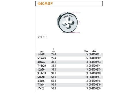 NARZYNKA CALOWA UNF 5/16