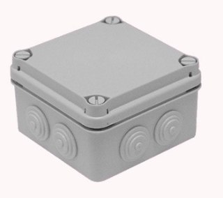 PUSZKA PCE N/T HER. PUSTA 108X108X64MM IP55 7 DŁAWIC EV-111