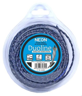 ŻYŁKA DO WYKASZARKI SKRĘCANA WZMACNIANA DUOLINE 2.0MM*15