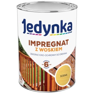 IMPREGNAT DO DREWNA Z WOSKIEM JEDYNKA SOSNA 0.9L