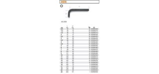 KLUCZ TRZPIENIOWY KĄTOWY 6-KĄTNY 1.5MM