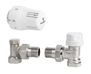 ZESTAW TERMOSTATYCZNY KĄTOWY DO GRZEJNIKA