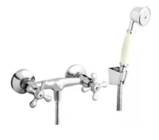 BATERIA NATRYSKOWA ŚCIENNA ROMA CHROM