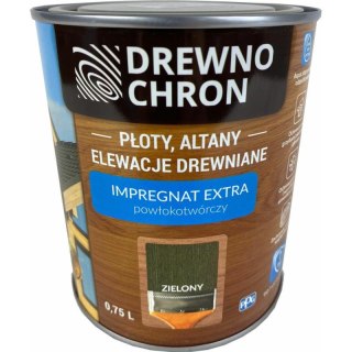 DREWNOCHRON IMPREGNAT POWŁOKOTWÓRCZY ZIELONY 4.5L