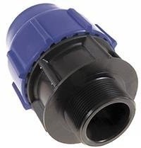 PE-ZŁĄCZKA ZACISK 25X3/4 GWINT ZEWNĘTRZNY WAVI-033658