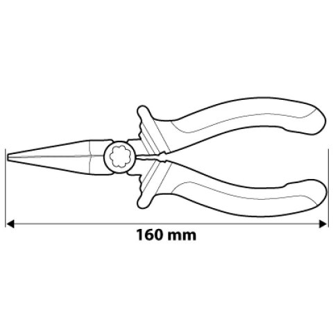 SZCZYPCE OKRĄGŁE 160MM