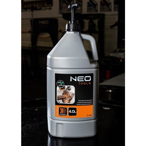 PASTA DO MYCIA RĄK ŻELOWA, BUTELKA Z POMPKĄ 4L.