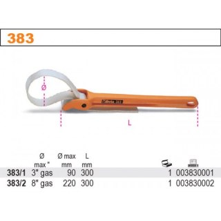 KLUCZ TAŚMOWY DO RUR 220MM