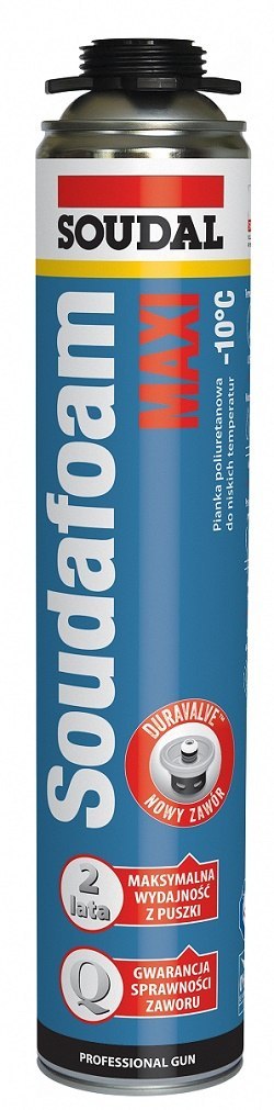 PIANKA PISTOLETOWA ZIMOWA SOUDAL MAXI 870ML