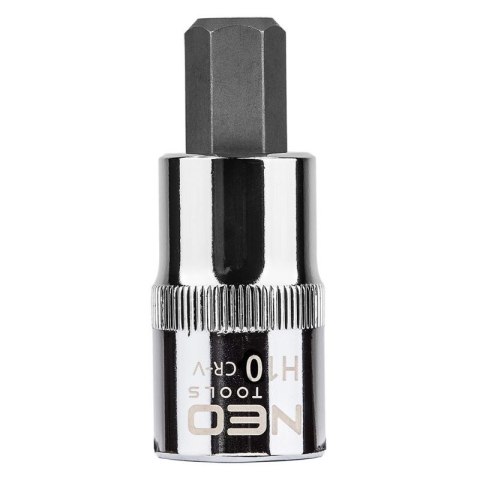 KOŃCÓWKA SZEŚCIOKĄTNA NA NASADCE 1/2'' H10*55MM