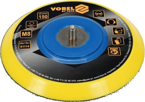 TARCZA DO SZLIFIERKI PNEUMATYCZNEJ 150MM