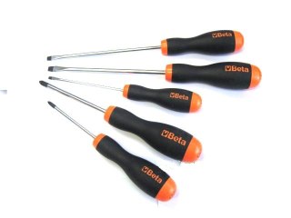 ZESTAW WKRĘTAKÓW PŁASKICH I KRZYŻAKOWYCH EASY 5SZT