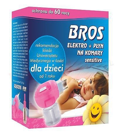 ELEKTROFUMIGA. + PŁYN NA KOMARY SENSITIVE *** 60 NOCY ***RE