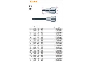 NASADKA 1/2' KOŃCÓWKA TRZPIENIOWA HEX 5MM