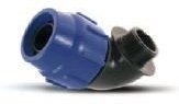 PE-KOLANO ZACISK 40X5/4/90' GWINT ZEWNĘTRZNY WAVI-033565 CZ