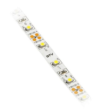 TAŚMA FLASH 3528 300LED BIAŁY CIEPŁY 4,8W/M IP20 8MM 50M 12V