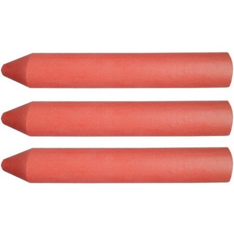 KREDA TECHNICZNA CZERWONA 13*85 MM 3 SZT.
