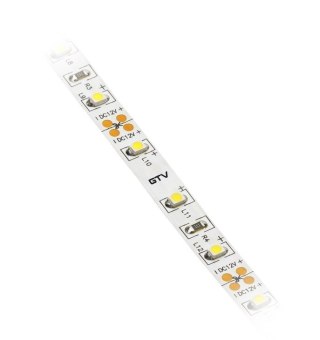 TAŚMA FLASH 3528 300LED BIAŁY ZIMNY 24W IP20 8MM 5M 12V