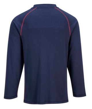 BLUZA TRUDNOPALNA BIZFLAME FR01 GRANATOWA ROZMIAR S