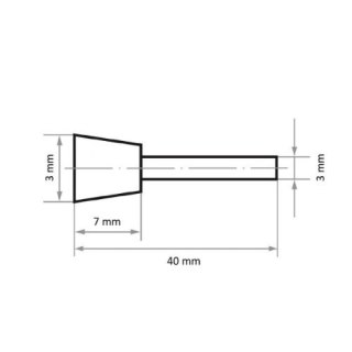 FREZ SPIEKOWY 'N' ODWRÓCONY STOŻEK 0307.03 Z5