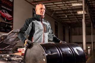 BLUZA DZIANA WZMOCNIONA TKANINĄ SOFTSHELL L